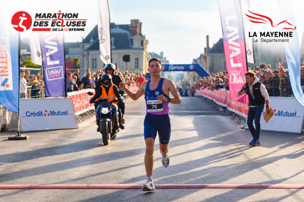 Arrivée triomphale au Marathon des Écluses